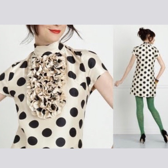 kate spade Dresses & Skirts - Kate Spade Madeleine Silk Dot Dress